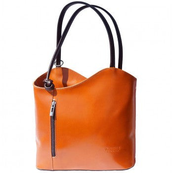 Handmade Leather Top Handle Bag