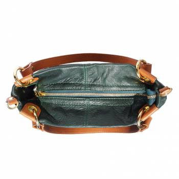Soft Leather Shoulder Bag - Sasha